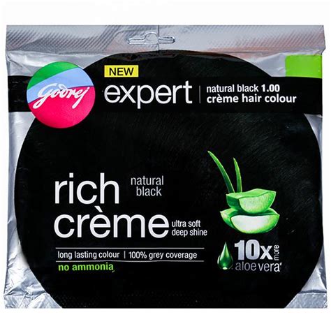 Buy Godrej Expert Rich Creme Hair Colour Natural Black G Ml