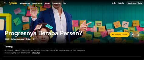 Link Nonton Series Viu No Progresnya Berapa Persen Legal No Tipu