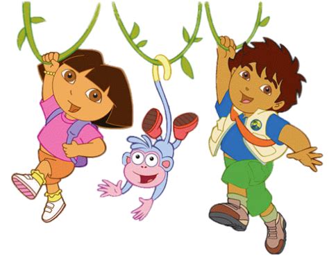 We Have Found A Great Dora Diego And Boots In The Jungle Png Image For