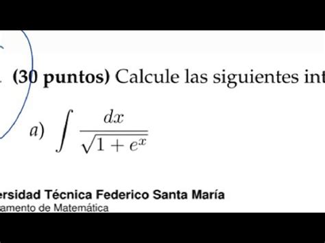 C Lculo Ii Integrales Cambio De Variable Fracciones Parciales Clase