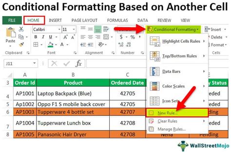 Conditional Formatting Based On Another Cell Value In Excel Hot Sex Picture