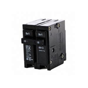 Eaton BR215 Circuit Breaker Mini Type BR 15 A 2 Pole 120 240 V