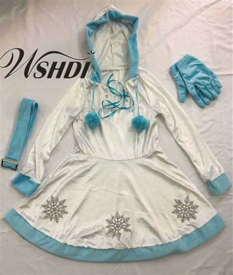 Long Sleeve Hooded Santa Claus Dress Adult Xmas Princess Costume Sexy