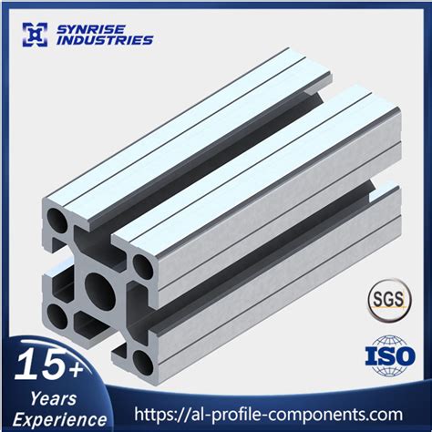 Sliver Aluminium Anodized Profile Custom Aluminum Frame Extrusion