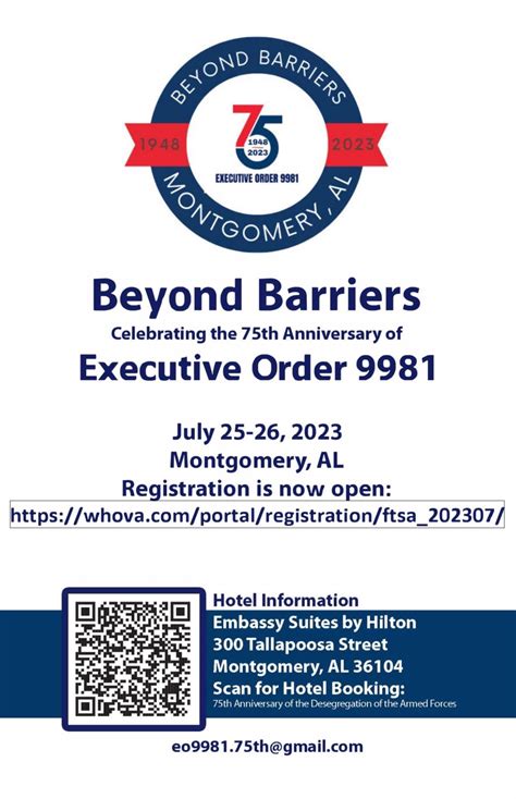 Beyond Barriers Celebrating The Th Anniversary Of Executive Order