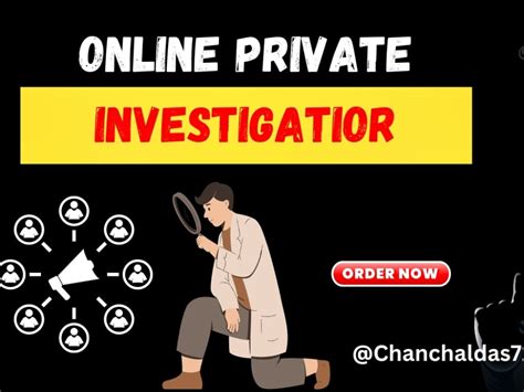Private investigator on any target, detective and osint expert | Upwork