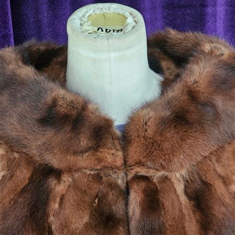 Fur Capelet Etsy