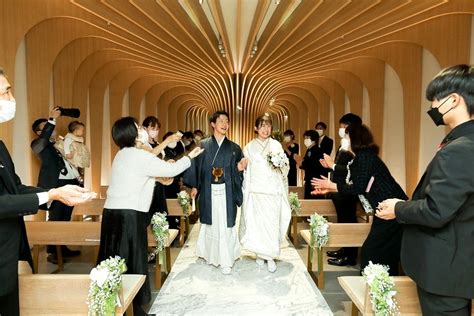 チャペルで和装人前式♪｜【公式】小さな結婚式