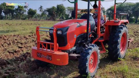 Kubota Mu Wd Arm Cultivater Working On Smoothly Youtube