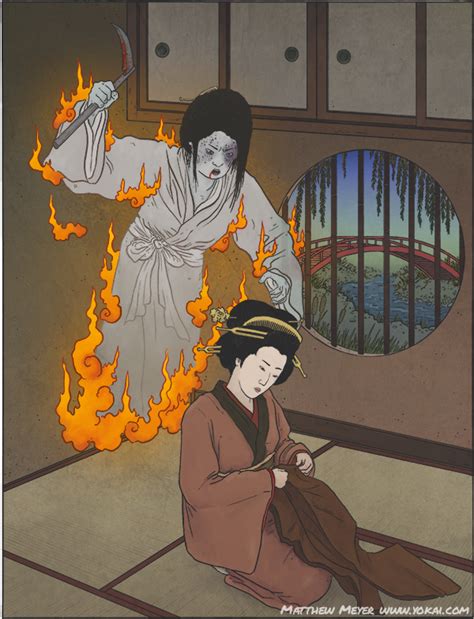 Kasane Japanese Horror Japanese Folklore Traditional