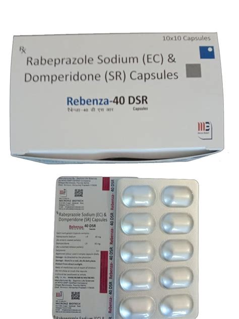 Pharma Pcd Franchise Rabeprazole Mg Domperidone Mg Capsules Mb