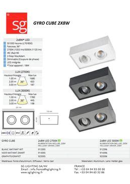 Telechargement documentation technique Plafonnier à spots LED