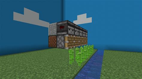 Observers-only Sugar Cane Farm [single piston activation] : r/Minecraft