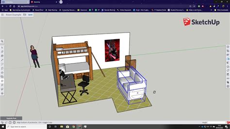 How To Use The Rotate Tool In SketchUp YouTube