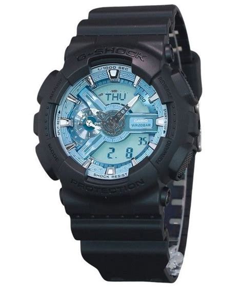 Casio G Shock Analog Digital Resin Strap Ocean Blue Dial Quartz Ga