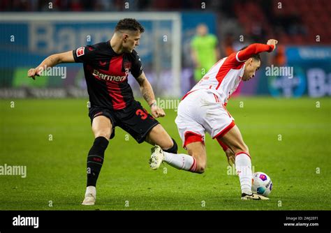 Leverkusen Germany Th Feb Granit Xhaka Leverkusen Jamal