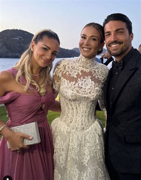 Eleonora Brunacci Mariano Di Vaio Al Matrimonio Di Diletta Leotta E