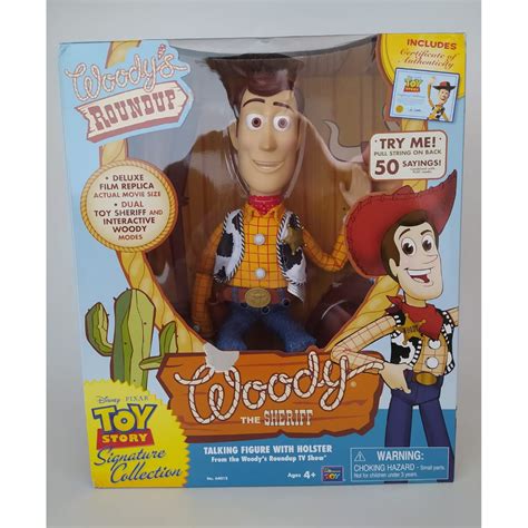 Boneco Woody Toy Story Disney Vinil Articulado Brinquedo Grande Mix