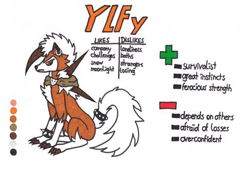 Ylfy The Dusk Lycanroc Ref By Luwickios97 On Deviantart