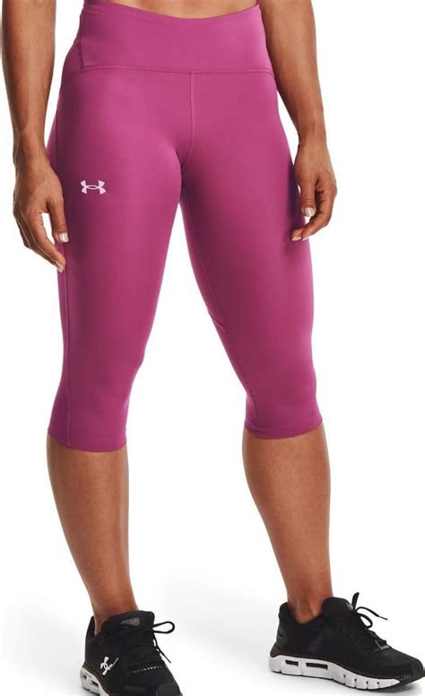 Under Armour Legginsy W Ua Fly Fast Speed Capri Pnk R Owy