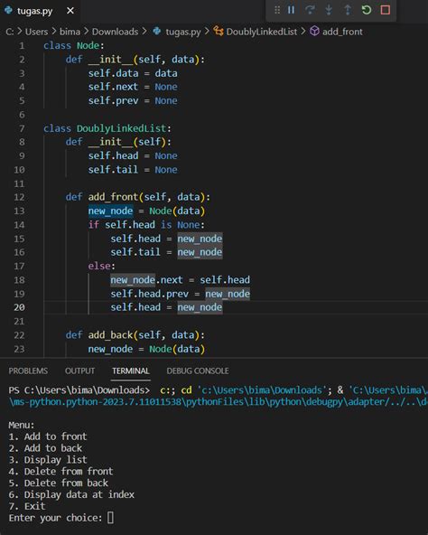 Contoh Program Double Linked List Dengan Python Blog Digitalkit