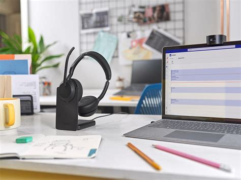 Jabra Evolve2 55 MS Estéreo Link 380 USB C con base de carga Solo