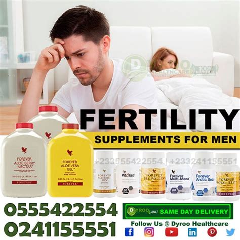 Fertility Supplements For Men In Ghana Male Fertility Booster Pack