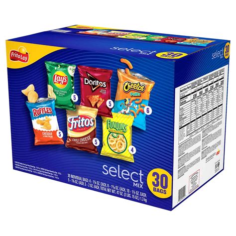 Frito Lay Select Mix Variety Pack Count Walmart