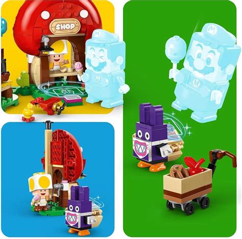 Lego Super Mario Nabbit At Toad S Shop Expansion Set New Ebay