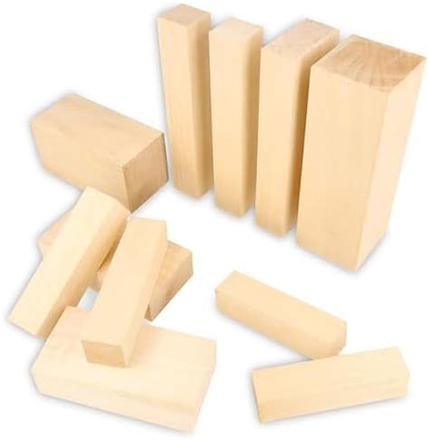 Beavercraft Basswood Wood Carving Blocks Set Bw Pcs Cm X Cm X