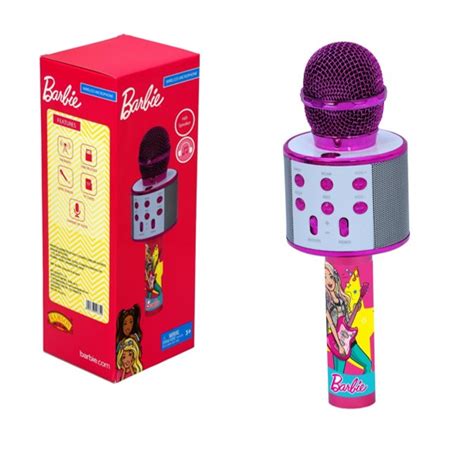 Barbie Karaoke Mike With Bluetooth And Speakers Ramson Industries Buy