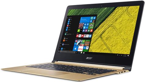 Ноутбук Acer Swift 7 SF713 51 M4HA золотой купить по низкой цене