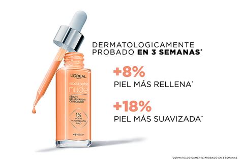 ACCORD PARFAIT NUDE sérum con color L Oréal París Fondos Fluidos Perfumes Club