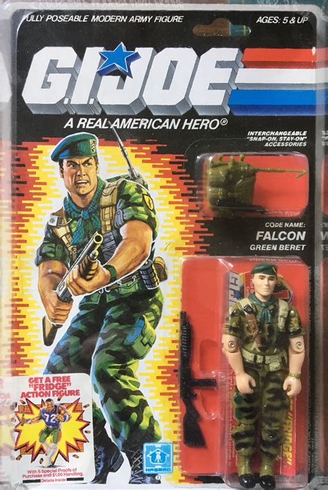 Gi Joe Falcon Green Beret 1986 Vintage Collectors Action Figure