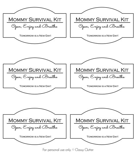 Mommy Survival Kit In A Jar Mommy Survival Kit Mommy Survival Mom