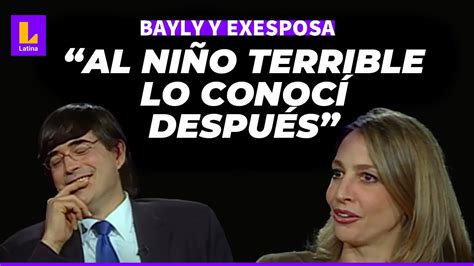 JAIME BAYLY entrevista a su ex esposa SANDRA MASÍAS YouTube