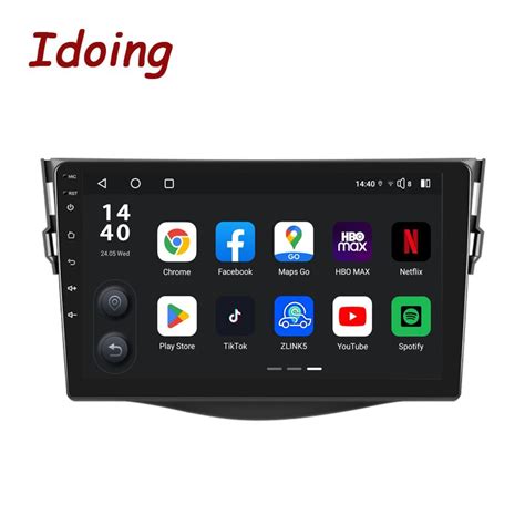 Idoing Car Stereo Android Radio Head Unit Player For Toyota Rav Xa