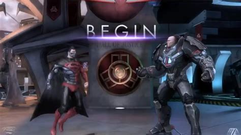 Injustice Gods Among Us Ultimate Edition Cyborg Superman VS Insurgency