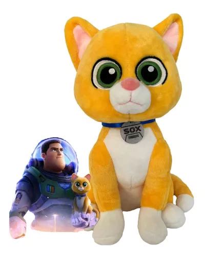 Peluche De Gato Pixar Buzz Lightyear Sox Cuotas Sin Interés