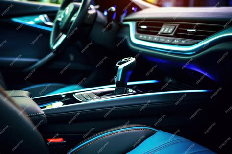 Premium AI Image | Interior of a new modern car