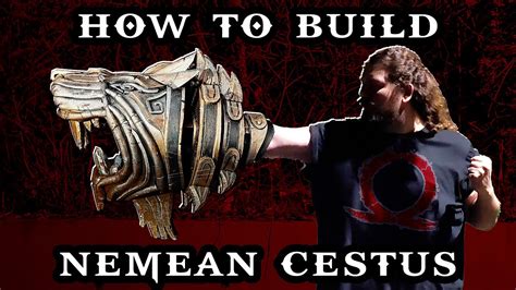 HOW TO BUILD NEMEAN CESTUS COMO FAZER MANOPLA DO HERCULES GOD OF WAR