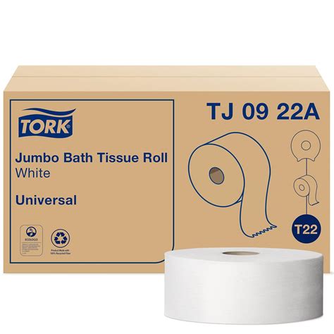 Tork Rollo De Papel Higiénico Jumbo Blanco T22 Universal