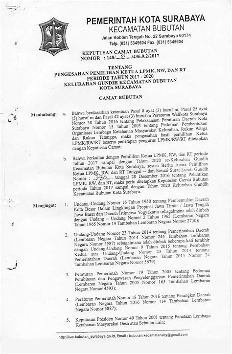 Surat Berita Acara Pemilihan Rt Surat Berita Acara Pemilihan Rt Form Pemilihan Ketua Rt