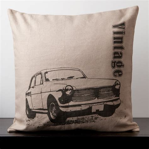 Lily Doe Skin Vintage Car Novelty 22 Inch Decorative Pillow Overstock