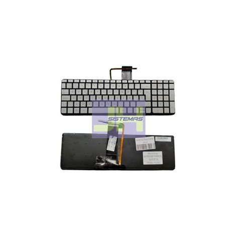 Teclado Laptop Hp 15 U Backlit Silver Jh Sistemas En Lima Peru