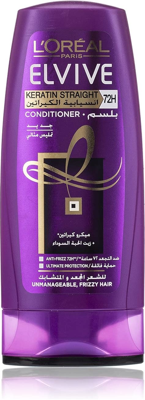 L Oreal Paris Elvive Keratin Straight Conditioner 200 ML Buy Online