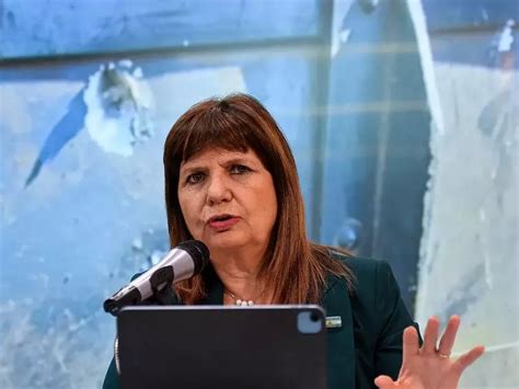 Patricia Bullrich Anunció Un Protocolo Para Que Las Fuerzas De Seguridad Usen Armas De Fuego