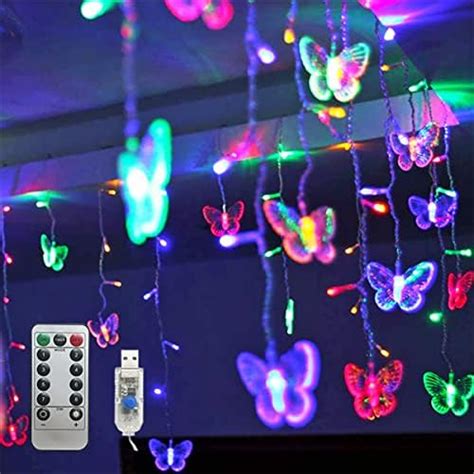 Amazon Hdnicezm Butterfly String Lights Twinkle Lights Lighting