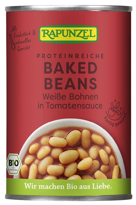 Rapunzel Baked Beans Wei E Bohnen In Tomatensauce G Shop Apotheke