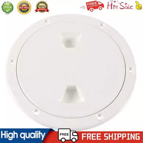 ROUND DECK INSPECTION Access Hatch Cover Boat Screw Out Deck Plate 6